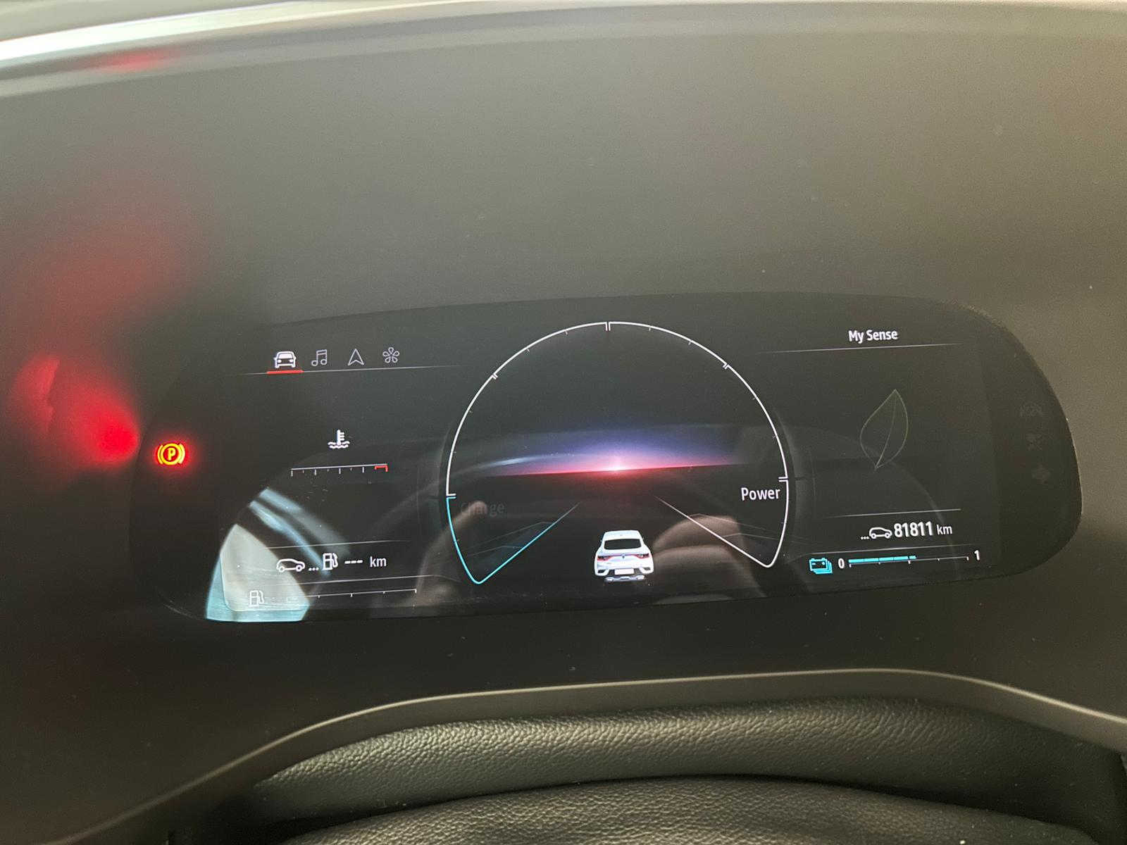Renault Arkana velocímetro