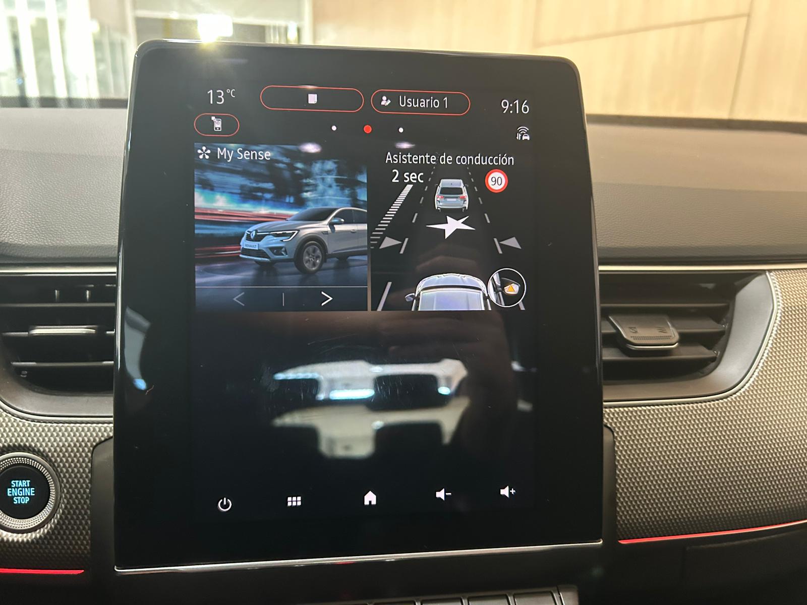 Renault Arkana Pantalla